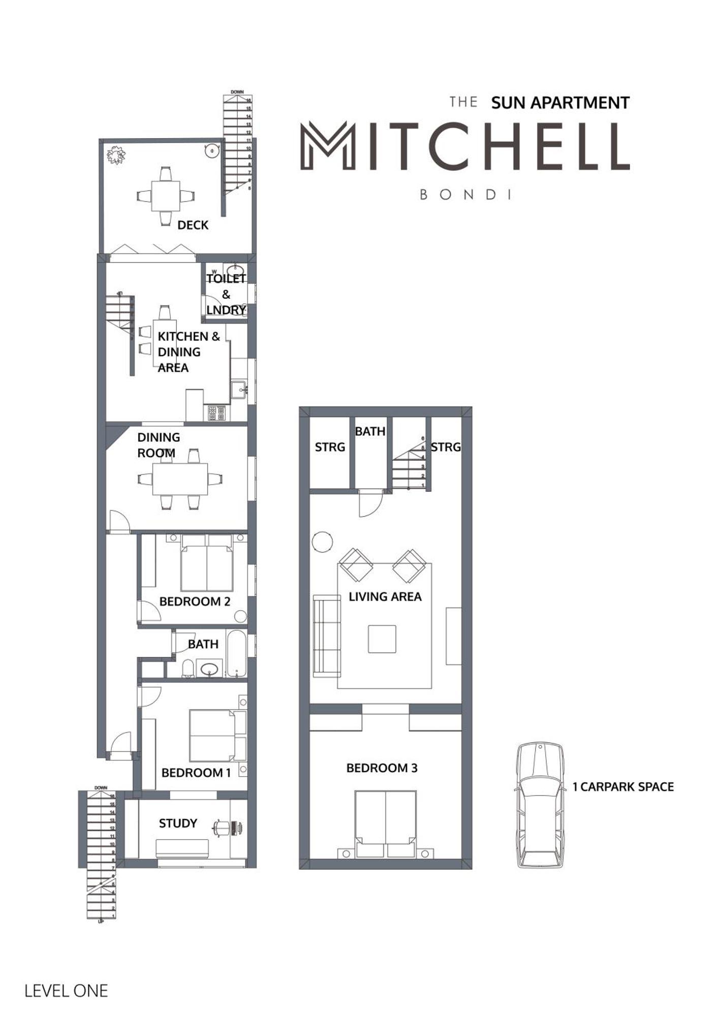 Апартаменты The Mitchell Bondi Сидней Экстерьер фото